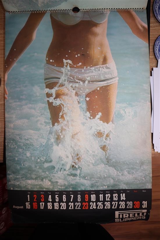 A 1964 Pirelli calendar photographs by Robert Freeman